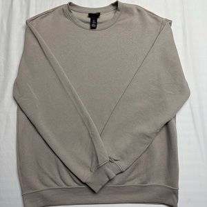 H&M nude crewneck!